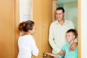 family participating in in home behavioral health services